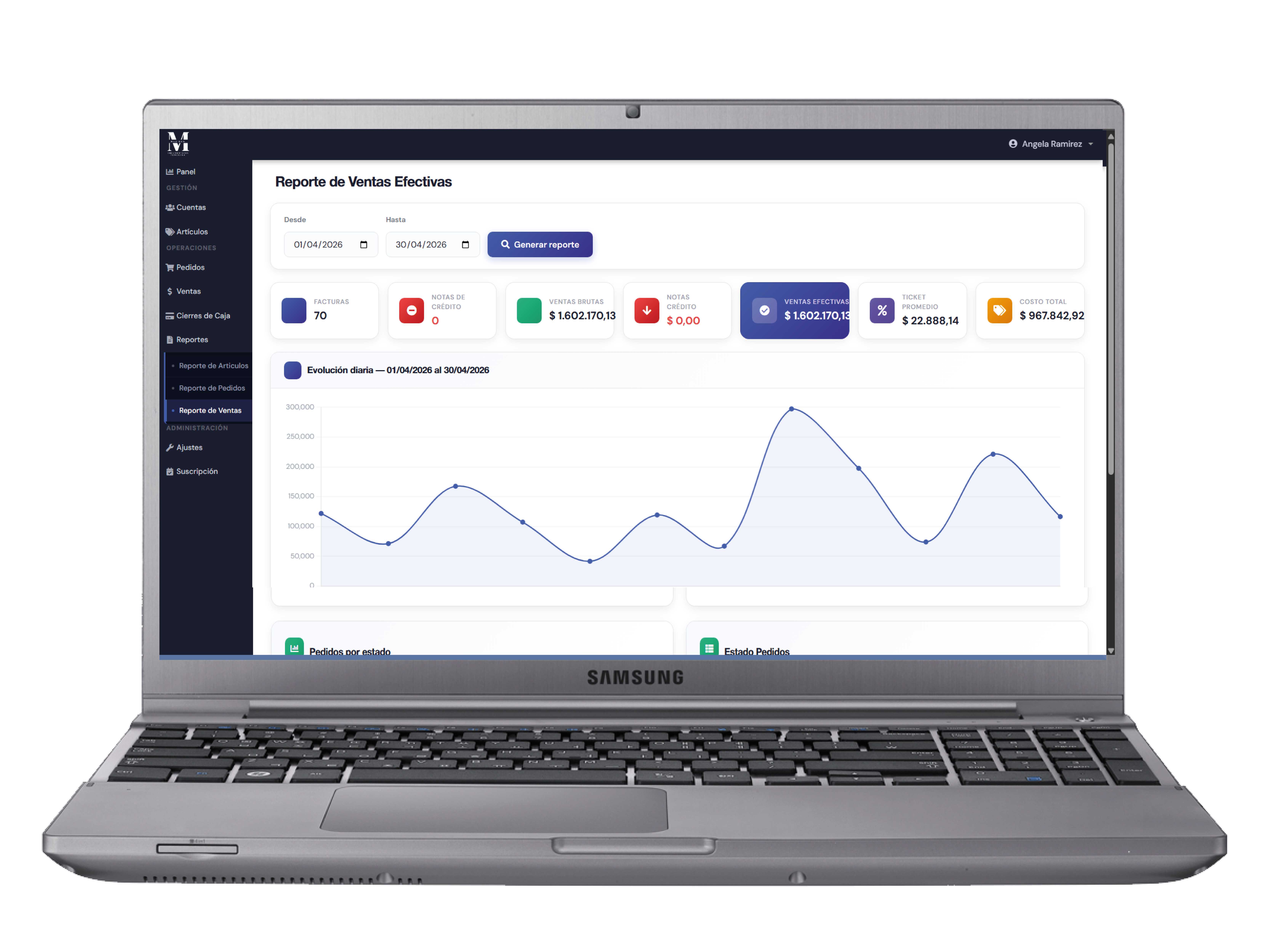 Administrador Web Sistema HS (Suscripción Mensual)